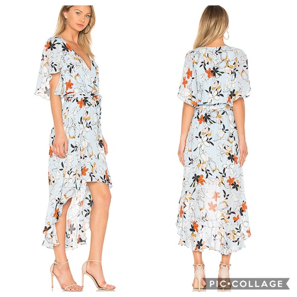Parker Dresses & Skirts - Parker Revolve Demi 100% Silk Floral Midi Dress XS